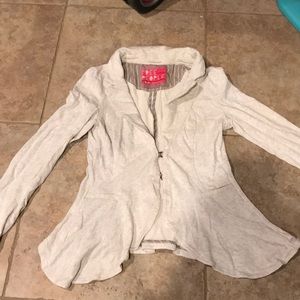 Cotton blazer